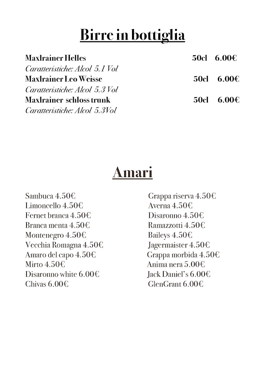 Menu Ristorante Pizzeria Birreria Il Cortile-10