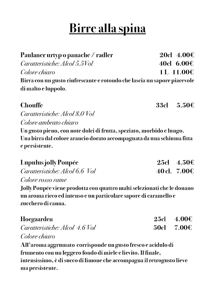 Menu Ristorante Pizzeria Birreria Il Cortile-5